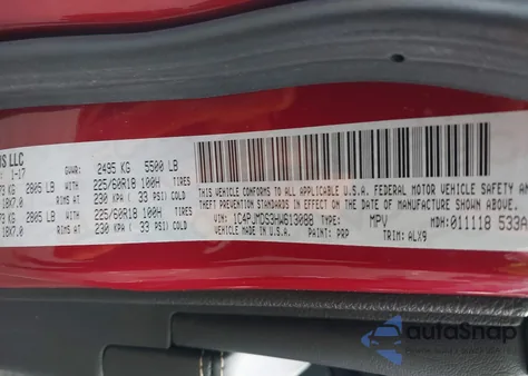 2017 Jeep Cherokee Limited 4X4 z USA, uszkodzony, nr VIN 1C4PJMDS3HW613088